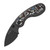 Microbe (Fat Carbon) Button Liner Lock Pocket Knife [2.19" Matt DLC Ultra M390] Kizer Cutlery Ki2742A2