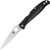 Charisma Lightweight (Black FRN) Lockback Pocket Knife [3" Satin BD1N] Spyderco C259PBK
