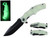 DEFCON Firefly (Glow In The Dark G10) Axis Lock Pocket Knife (3.15" Black Clip Point 14C28N) TD1004FL-1