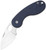 Microbe TSJ AirTi (Richlite Blue Canyon) Slip Joint Pocket Knife [2.14" Stonewashed 14C28N] Kizer Cutlery V2742TSJA2
