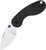 Microbe DSJ AirTi (Black Aluminum) Slip Joint Pocket Knife [2.19" Satin S35VN] Kizer Cutlery Ki2742DSJA1