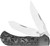 Trestle TP AirTi (Aluminum & Vortex Pattern Micarta) Slip Joint Pocket Knife [3.23" Satin BD1N] Kizer Cutlery K3761TPA2