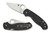 Spyderco Paramilitary 3 Lightweight Folding Knife Compression Lock Black FRN [3.00" Satin CTS-BD1N] Clip Point C223PBK