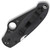 Spyderco Paramilitary 3 Folding Knife Compression Lock Black G-10 [3.00" Black S30V] Clip Point C223GPBK