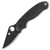 Spyderco Paramilitary 3 Folding Knife Compression Lock Black G-10 [3.00" Black S30V] Clip Point C223GPBK