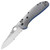 Benchmade Griptilian Pardue Folding Knife AXIS Lock Gray G-10 [3.45" Satin 20CV] 550S-1