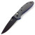 Benchmade Mini Griptilian Pardue Folding Knife AXIS Lock Gray G-10 [2.91" Black 30CV] 556BK-1