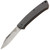 Benchmade Proper Folding Knife Slip Joint Black Carbon Fiber [2.82" Stonewash S90V] 318-2