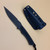 Spartan Knives Phrike Fixed Blade Knife Black G-10 [4.25" Black S35VN] Drop Point SB17BKBKKYBK