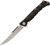 Cold Steel Medium Luzon Manual Knife Leaf Spring Black GFN [ 4.00" Satin Plain 8Cr13MoV] Clip Point 20NQL