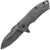 Kershaw Spline Spring Assisted Knife Black Stainless Steel [2.875" Black 8Cr13MoV] Wharncliffe 3450BW