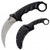 Cold Steel Tiger Fixed Blade Knife Black Polymer [4.75" Plain Black] Hawkbill 49KST