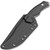 Boker Plus Masada Fixed Blade Knife Black G-10 [4.65" Plain Stonewash] Trailing Point 02BO771