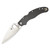 Spyderco Caly 3.5 Folding Knife Lockback Black Carbon Fiber [3.50" Satin ZDP-189/420J2] C144CFPE