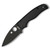 Spyderco Shaman Folding Knife Compression Lock Black G-10 [3.61" Black S30V] C229GPBK