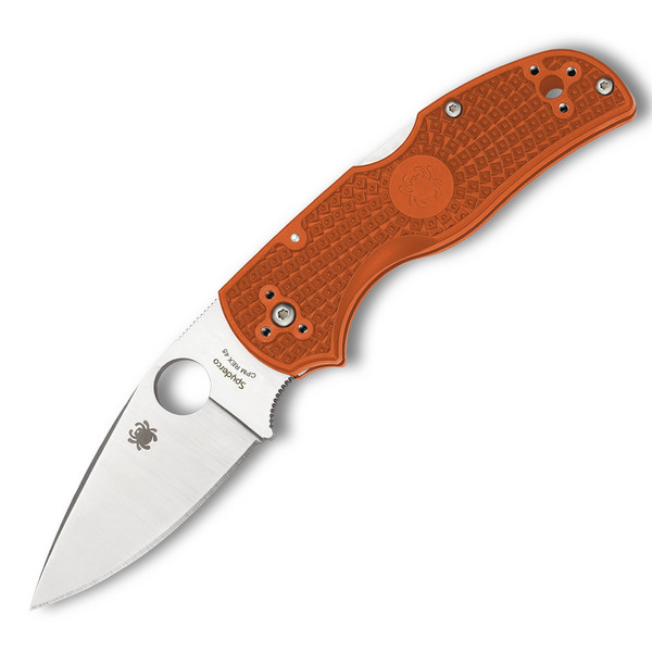 Spyderco Sprint run Native 5 Folding Knife Lockback Orange FRN [3.00" Satin REX 45] C41PBORE