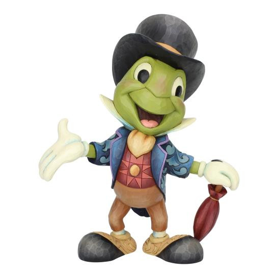 Disney Pinocchio Jiminy Cricket Statue XL Jim Shore - Pure Blades
