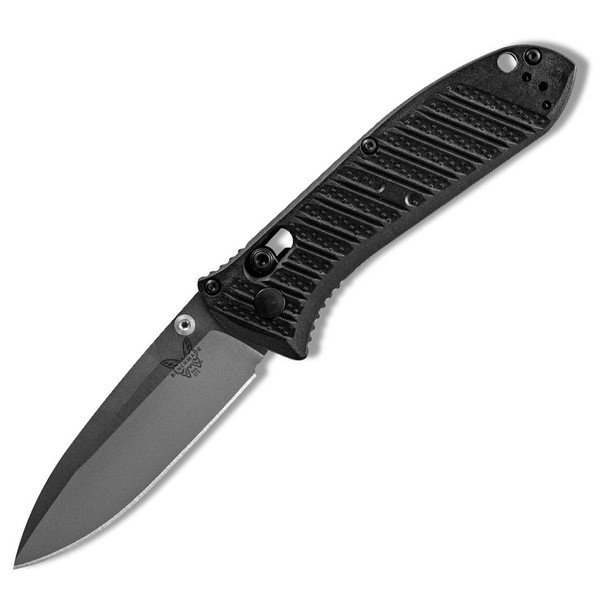 Benchmade Mini Presidio II Manual Knife Black CF-Elite [3.20" Satin S30V] 575-1