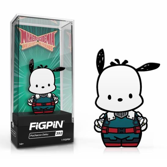 My Hero Academia x Sanrio Pochaco Deku FiGPiN #392 Enamel Pin