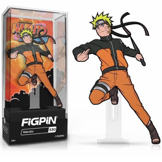 Naruto Uzumaki FiGPiN #530 Enamel Pin