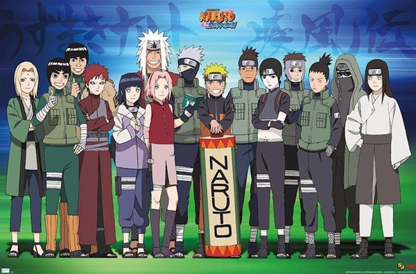 Naruto Makimono Group Anime Poster
