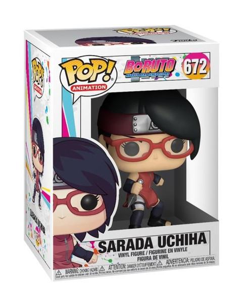 Pop! Boruto Sarada Uchiha #672 Vinyl Figure