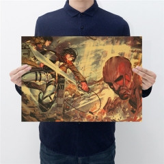 Print - Attack on Titan (Mikasa Attacking Titan)