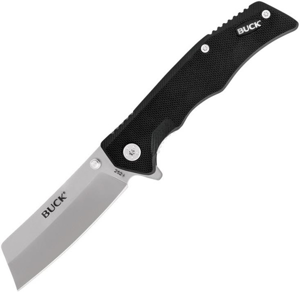 Trunk Linerlock Pocket Knife G-10 Buck (2.8" Satin 7Cr17MoV)