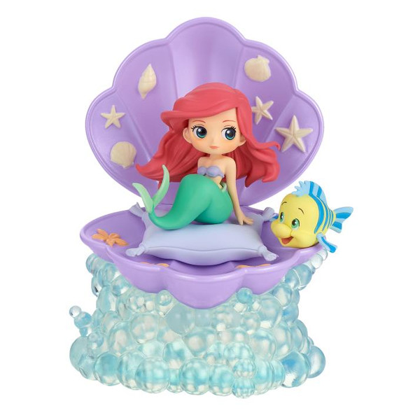 Disney Q posket - Ariel in Purple Shell Stories (ver.B)