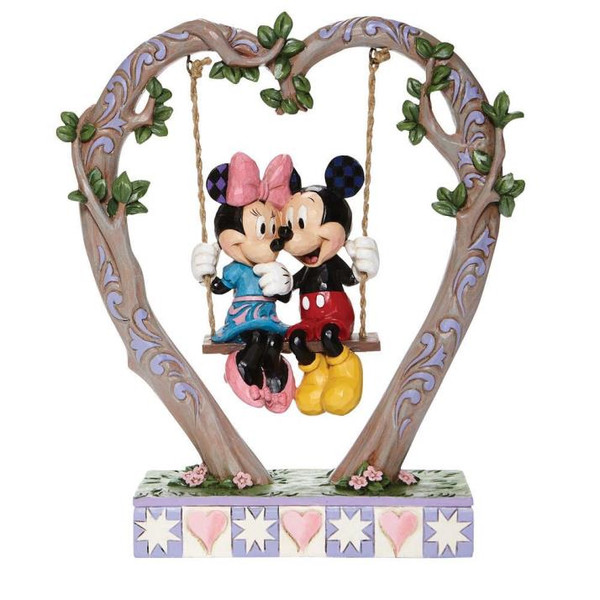 Disney - Mickey & Minnie on Swing (By Jim Shore)