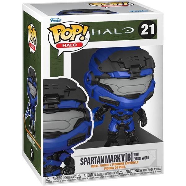Funko POP - Spartan Mark V [B] w/ Energy Sword "Halo Infinite"[21]