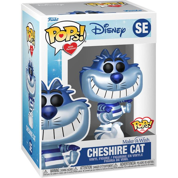 Funko POP - Cheshire Cat (Metallic) "Make-A-Wish" (SE)