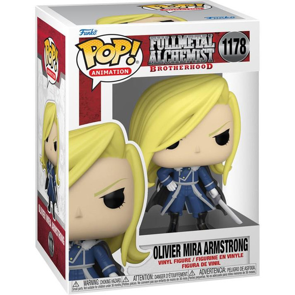 Funko POP - Olivier Mira Armstrong with Sword "Fullmetal Alchemist Brotherhood" [1178]