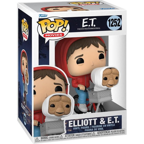 Funko POP - Elliot with E.T. in Bike Basket "E.T. 40th Anniversary" [1252]