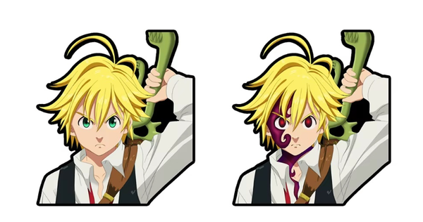 3D Motion Sticker (Seven Deadly Sins) Meliodas