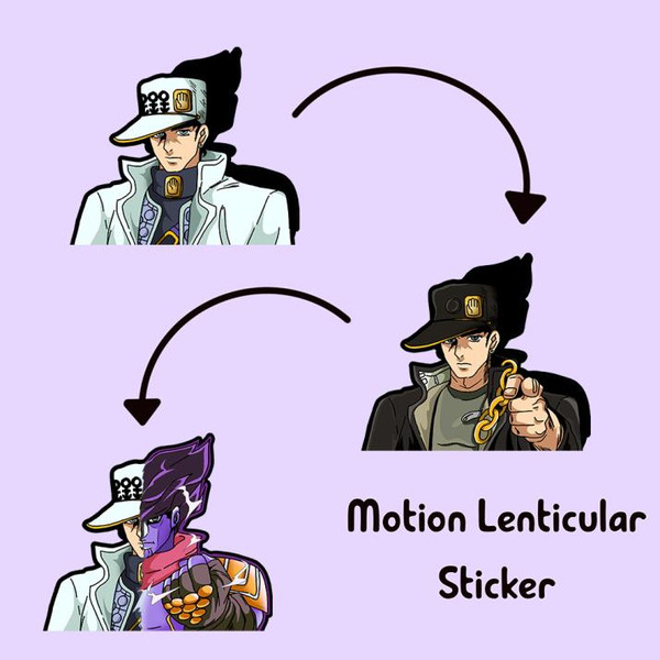 3D Motion Sticker (Jojo's Bizarre Adventure)