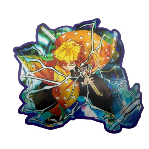 3D Motion Sticker (Demon Slayer) Zenitsu Agatsuma Action #2
