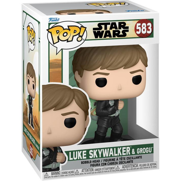 Funko POP Luke Skywalker & Grogu "The Book of Boba Fett" Star Wars [583]