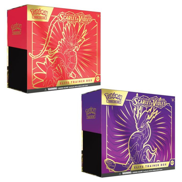 Pokemon TCG: Scarlet & Violet (Elite Trainer Box) 1 Random Box