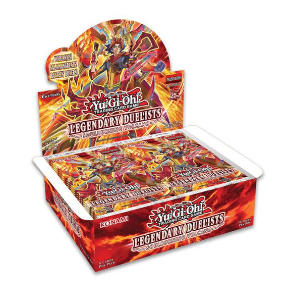 Yu-Gi-Oh! TCG: Legendary Duelists Soulburning Volcano [Sealed Booster Box] 36 Packs