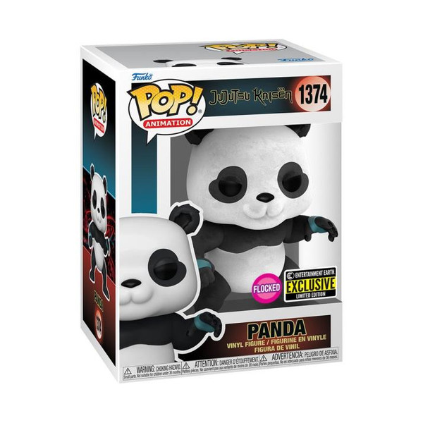 Funko POP Panda (Flocked) "Jujutsu Kaisen" EE Exclusive [1374]
