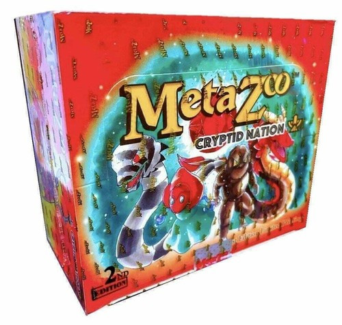 MetaZoo TCG: Cryptid Nation (2nd Edition) [Sealed Booster Display Box] 36 Packs