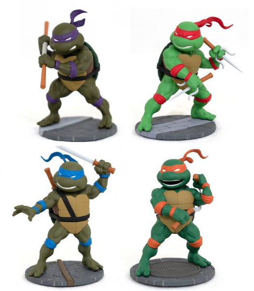 TEENAGE MUTANT NINJA TURTLES (SDCC 2023) D-FORMZ BMB PVC [SET] LIMITED TO 1,500