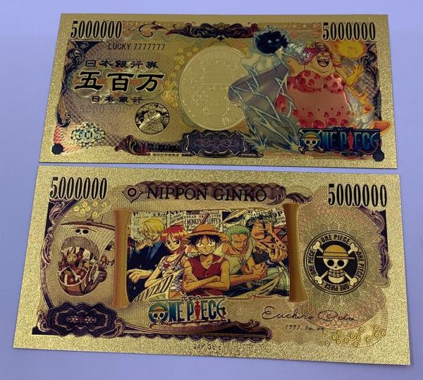 One Piece Anime (Charlotte Linlin - Big Mom) Souvenir Coin Banknote