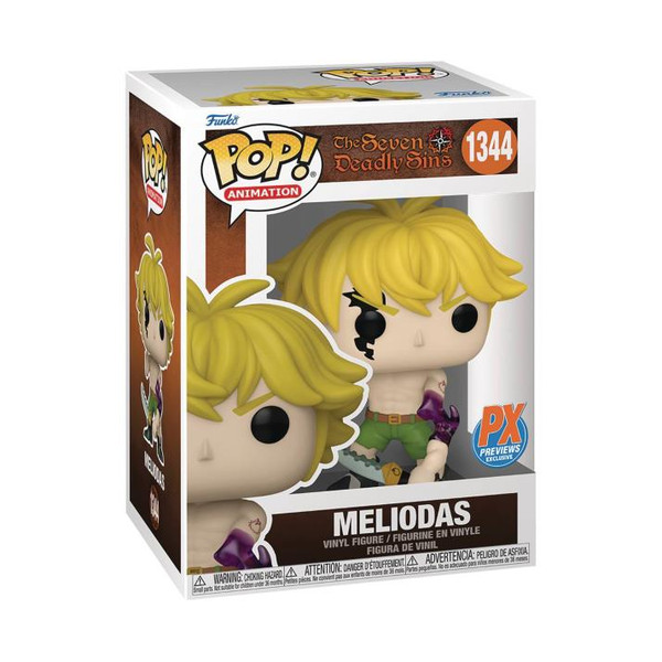 Funko Pop Meliodas Demon Mode "Seven Deadly Sins" [1344]