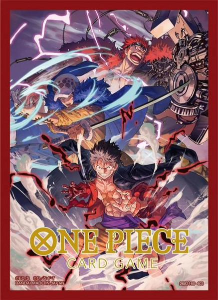 One Piece TCG: Official Sleeves Three Captians 70CT (Set 4)