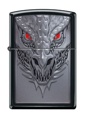Dragon Face Red Eye Zippo