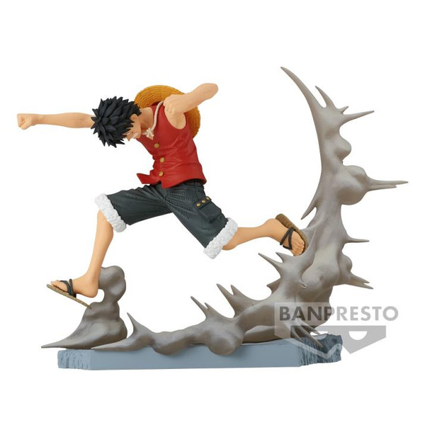 Figure Anime - (Monkey D Luffy) ONE PIECE SENKOZEKKEI