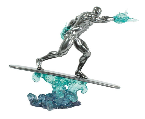 FIGURE - SILVER SURFER MARVEL GALLERY COMIC