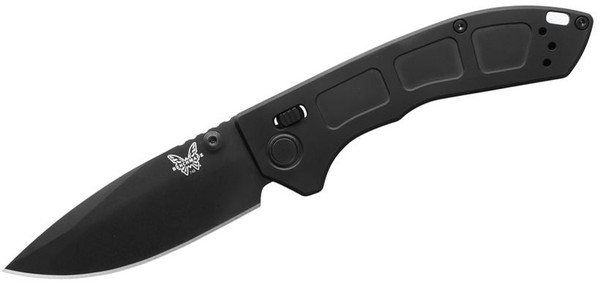 Benchmade Mini Narrows Axis Pocket Knife Black DLC Titanium (2.98" Black DLC CPM-20CV) 743BK-01